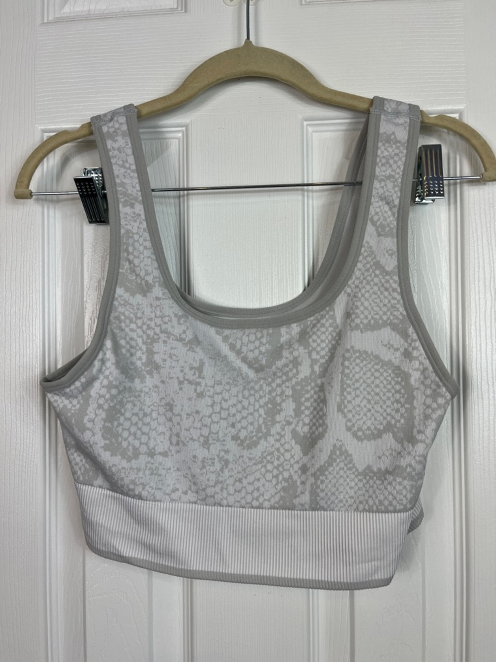 Avia grey/white sports bra XXL.